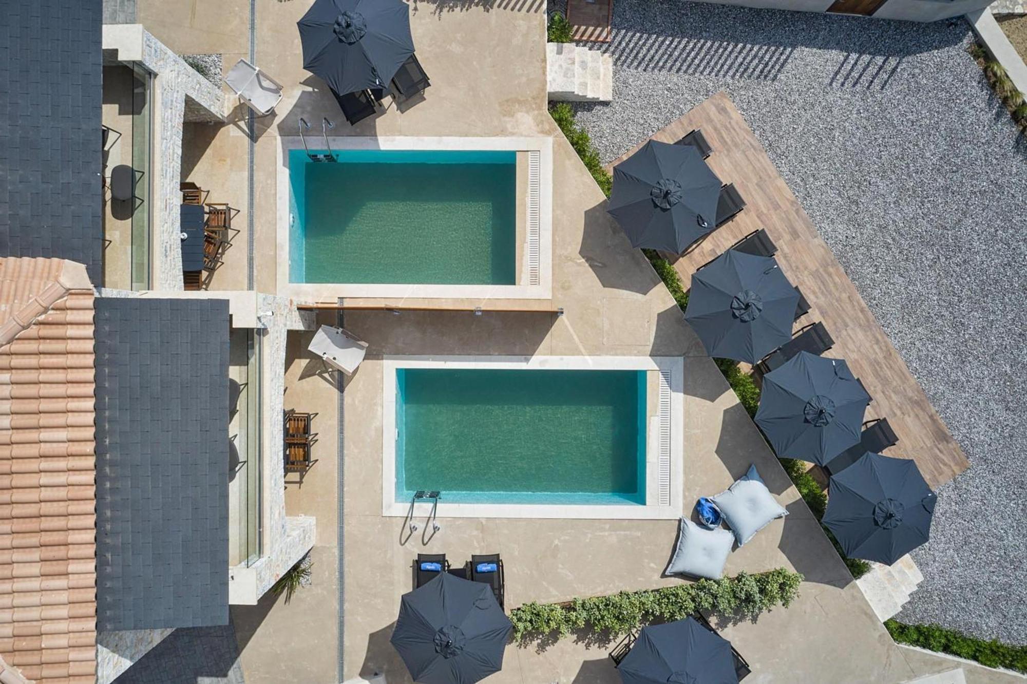 Beachfront Alassa Villas With Private Pools Kotronion  المظهر الخارجي الصورة