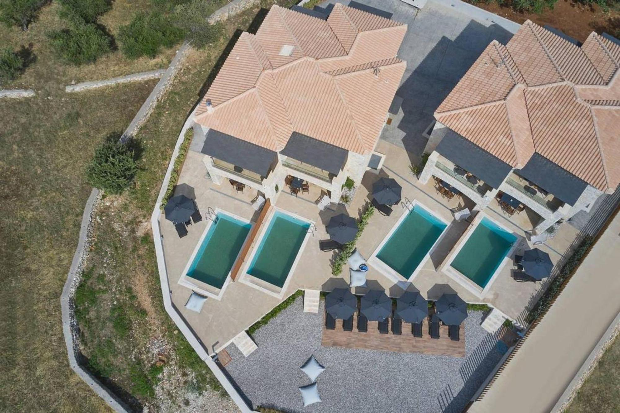 Beachfront Alassa Villas With Private Pools Kotronion  المظهر الخارجي الصورة